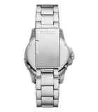 Fossil Men's Blue Quartz Stainless Steel Three-Hand Watch