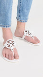 Tory Burch Women's Miller Sandals, Optic White, 8 Medium US
