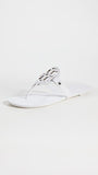 Tory Burch Women's Miller Sandals, Optic White, 8 Medium US