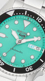 Seiko SRPK33K1, Men's Watch, 5 Sports, Automatic, Green Dial