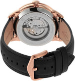 Fossil Men's Townsman Automatic Stainless Steel and Leather Two-Hand Skeleton Watch