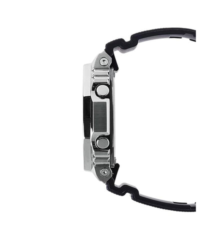 G-Shock GBM-2100-1A, Men's Watch, G-Steel Solar Connected, Black Resin Strap