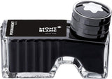 Montblanc Ink Bottle Permanent Black 107755 – Document-Proof Refill Ink in Black for Fountain Pens, Quills, and Calligraphy Pens – 60ml Inkwell