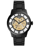 Fossil Men's Townsman Automatic Stainless Steel Three-Hand Skeleton Watch