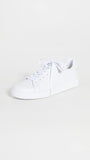 Tory Burch Women's Howell Court Sneakers, Titanium White/Titanium White, 8 Medium US