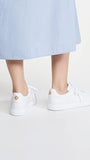 Tory Burch Women's Howell Court Sneakers, Titanium White/Titanium White, 8 Medium US