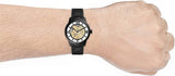 Fossil Men's Townsman Automatic Stainless Steel Three-Hand Skeleton Watch