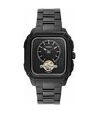 Fossil Men's Inscription Automatic Stainless Steel Two-Hand Watch