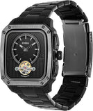 Fossil Men's Inscription Automatic Stainless Steel Two-Hand Watch