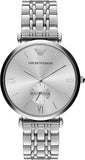 Emporio Armani Men's Three-Hand Leather Watch AR1819